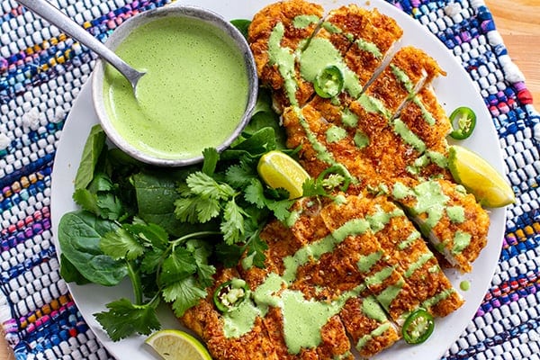 Mexican Chicken Schnitzel (Paleo, Whole30, Gluten-Free)