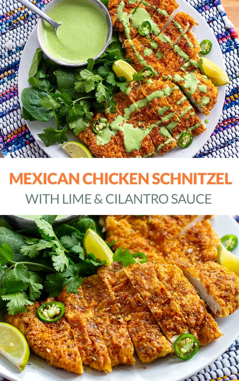 Mexican Chicken Schnitzel (Paleo, Whole30, Gluten-Free)