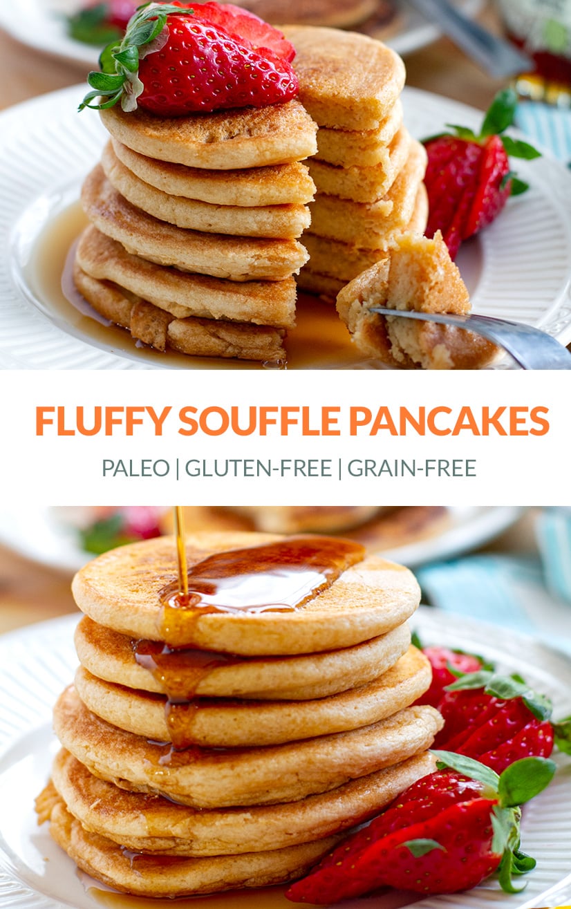 Japenese Souffle Pancakes Recipe (Paleo, Gluten-Free)