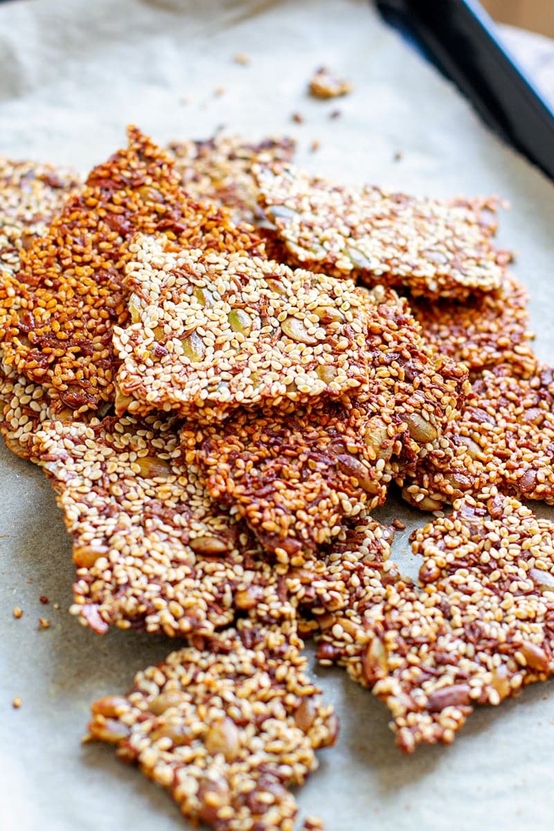 Sesame snaps recipe (gluten-free)