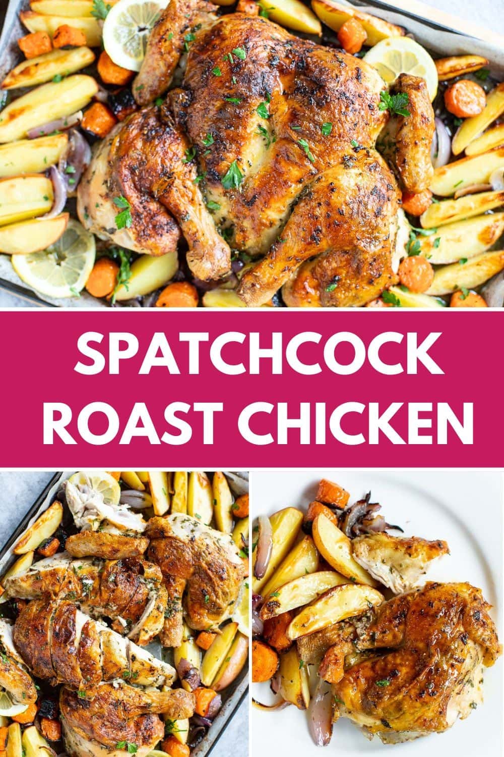 Roasted Spatchcock Chicken