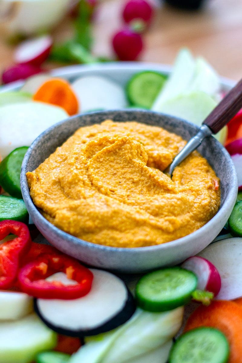 Pumpkin Dip With Tahini & Cashews