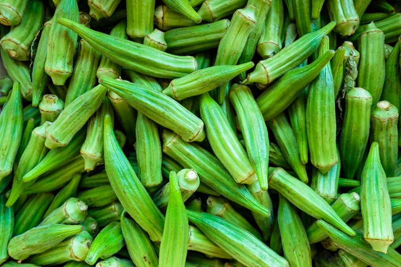 What Is Okra? Image of okra beans