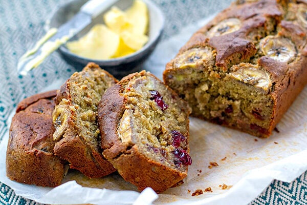 Quinoa Flour Banana Bread Recipe (Vegan, Gluten-Free, Nut-Free)