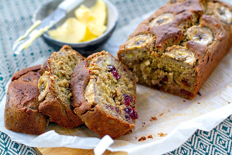 Quinoa Flour Banana Bread Vegan