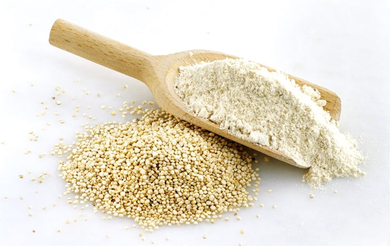 Quinoa flour and quinoa seeds nutrition