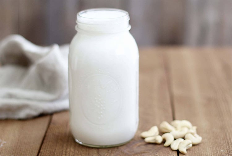 cashew milk calories nutrition