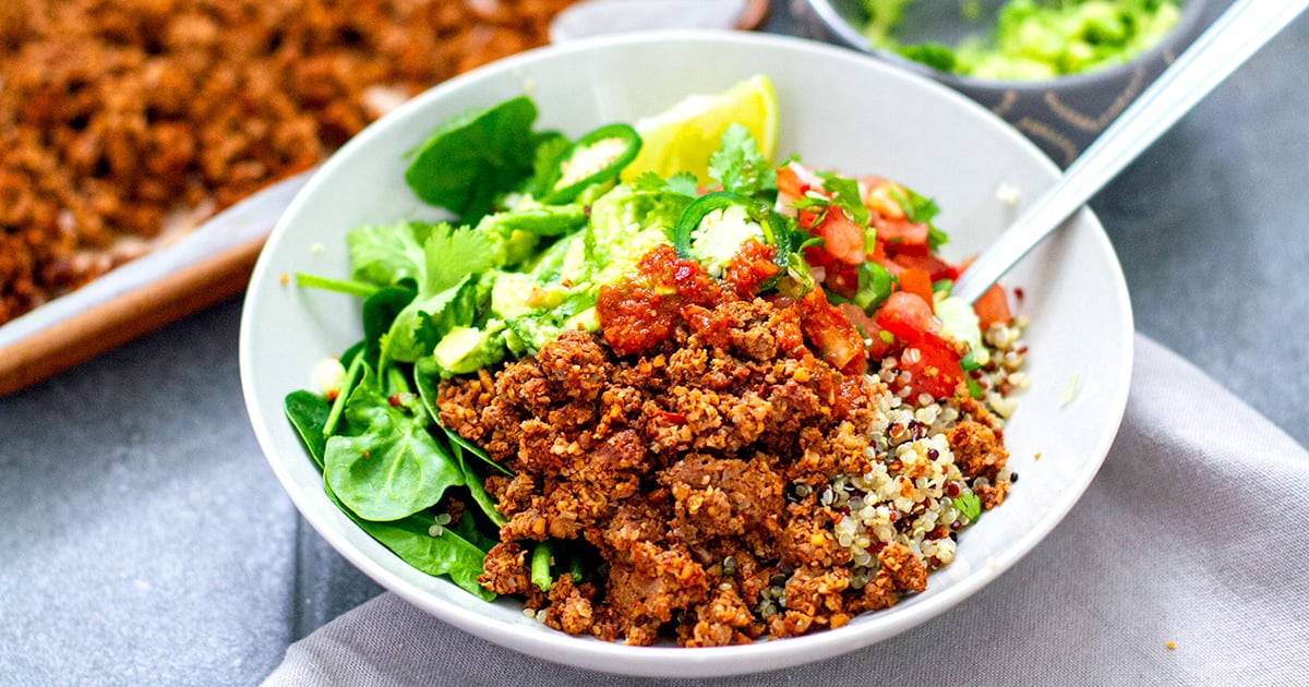 Mushroom Walnut Taco 'Meat'