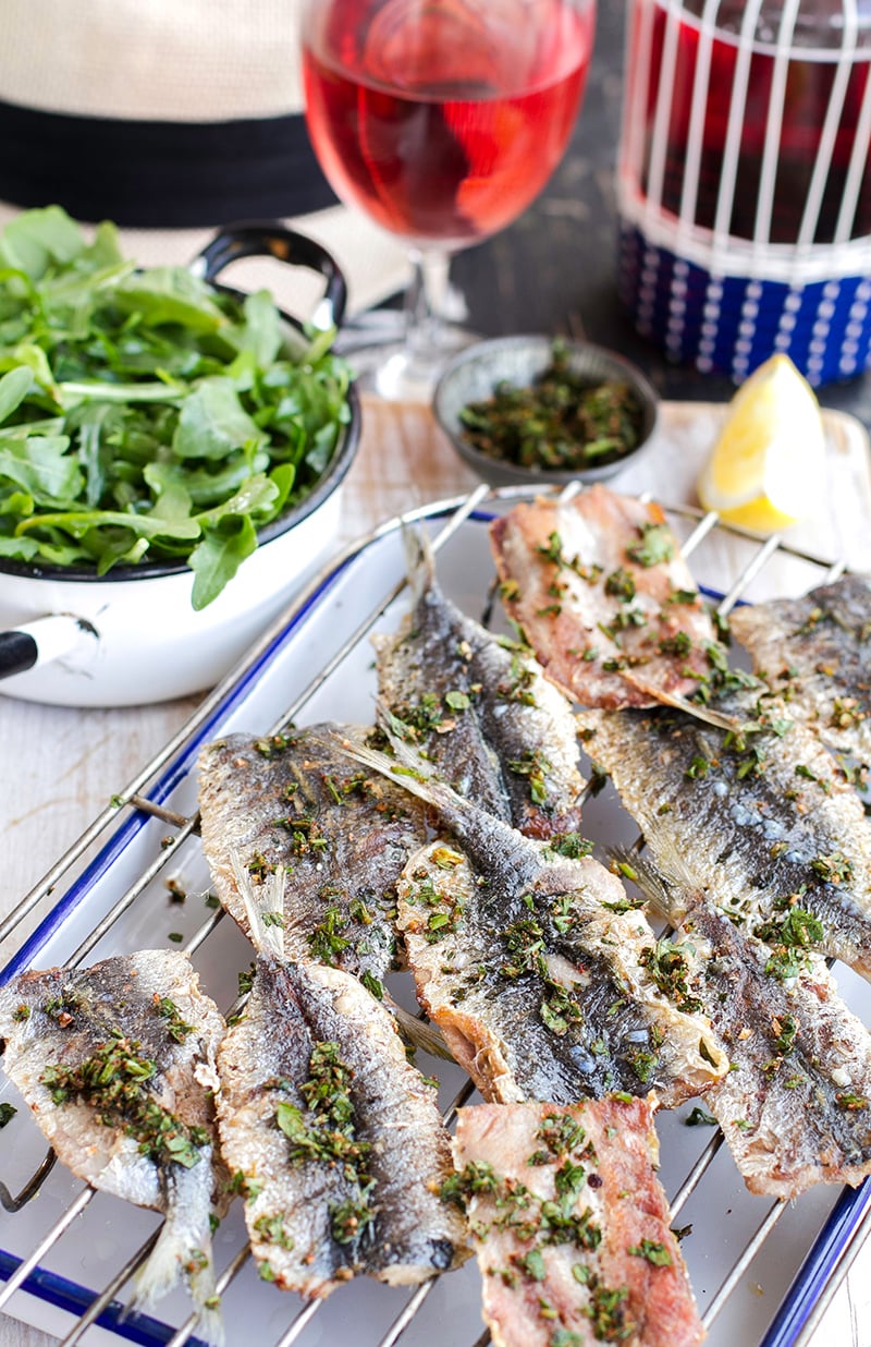 Grilled Sardines from Eat Drink Paleo Cookbook