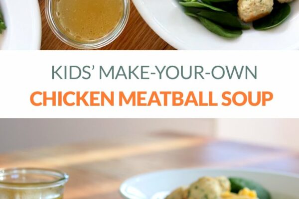 Immune-Boosting Chicken Meatball Soup For Kids