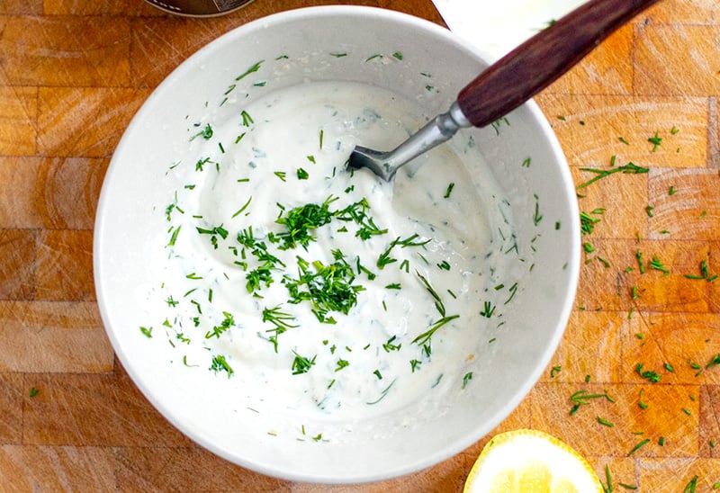 Horseradish Dill Cream Sauce