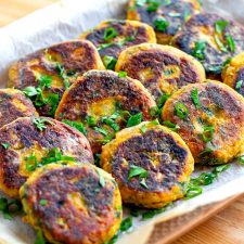 Vegetable Patties With Kale & Sweet Potatoes