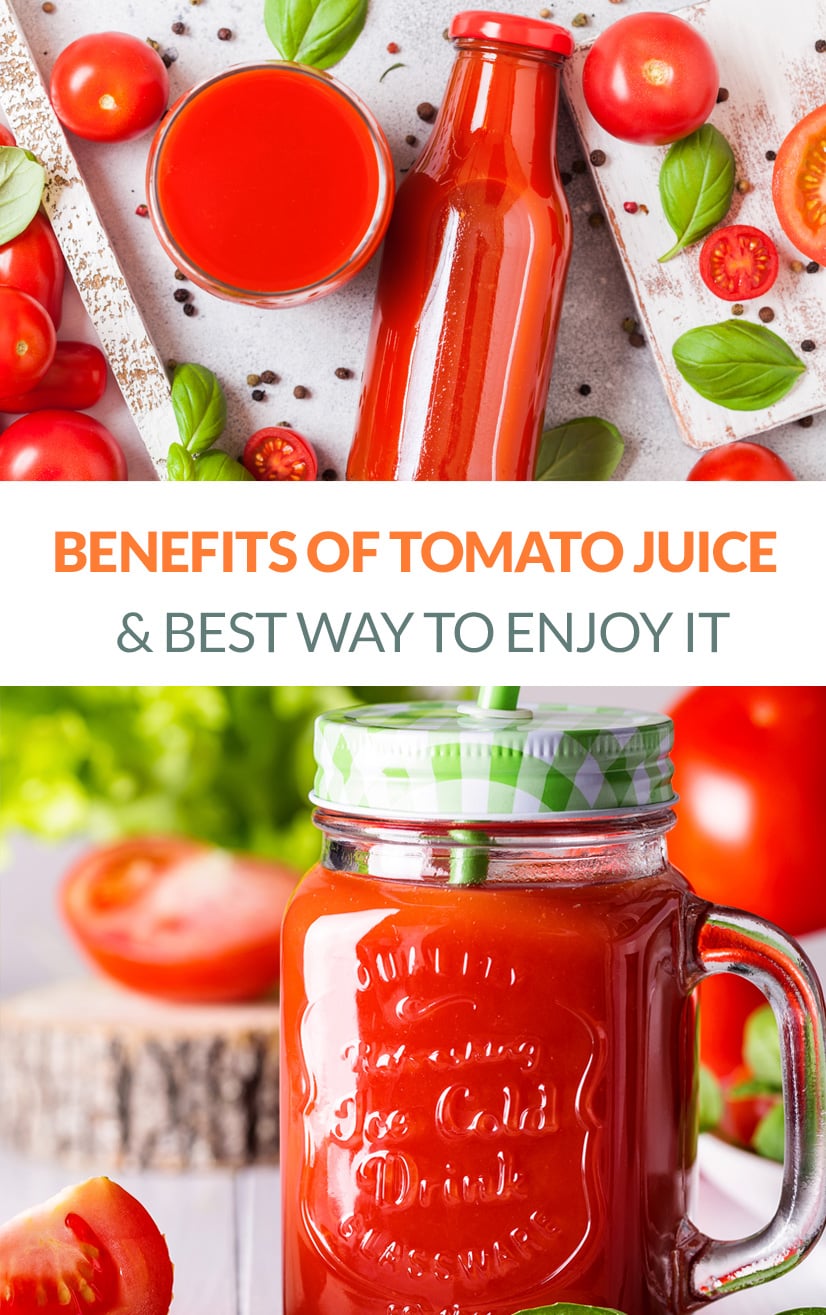 Tomato Juice Nutrition & Benefits & How to Enjoy It