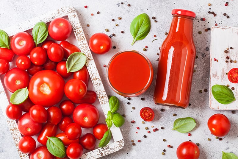 Types of tomato juice