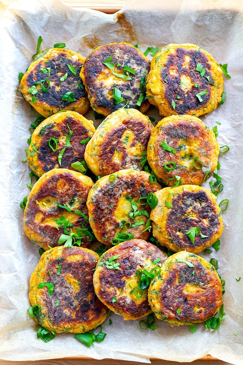 Vegetable Patties With Kale & Sweet Potato