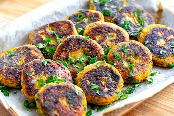 Vegetable Patties With Kale & Sweet Potatoes