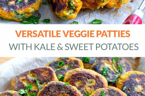 Vegetable Patties With Kale & Sweet Potatoes