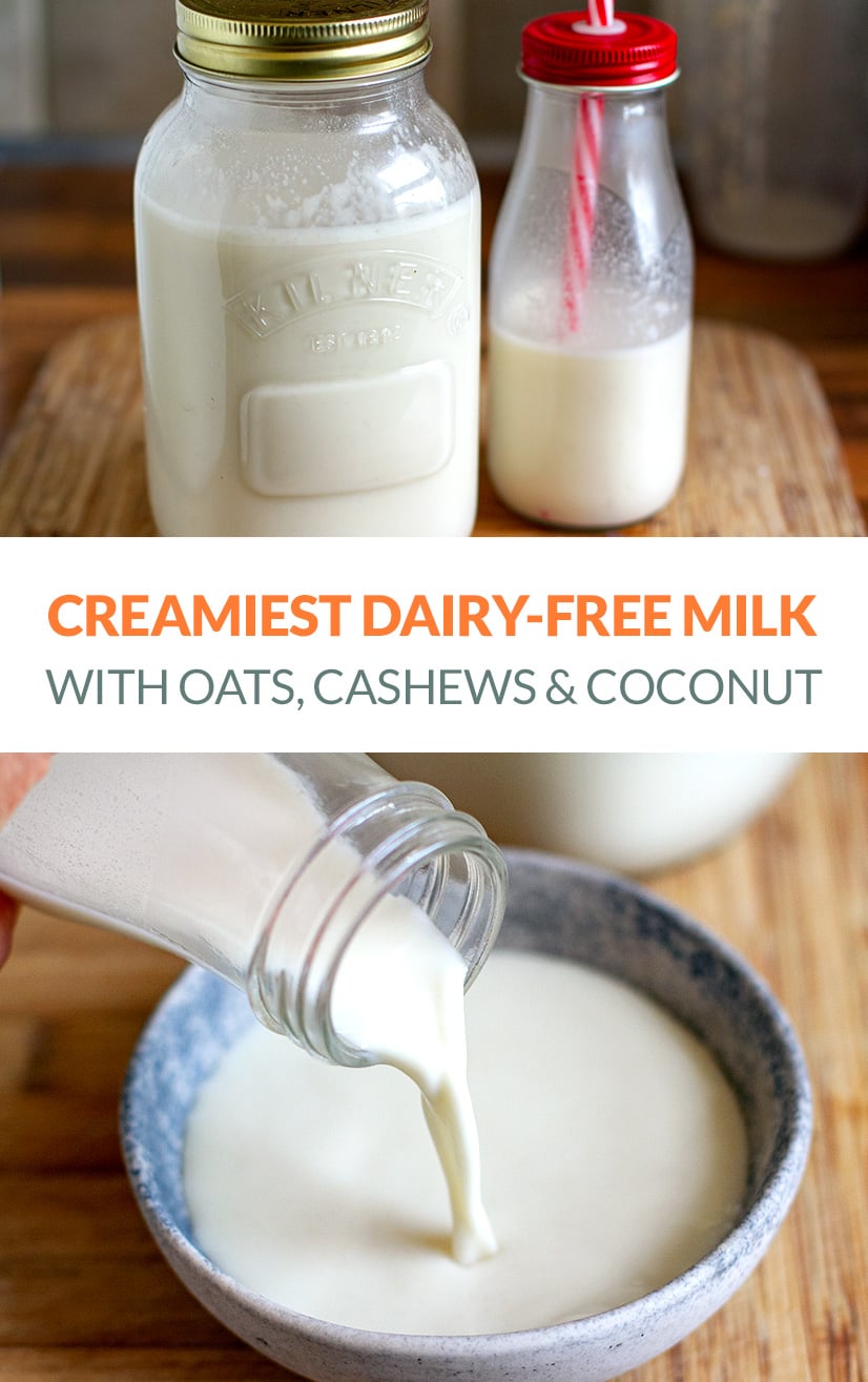 Dairy-Free Vegan Milk Recipe (Mylk)