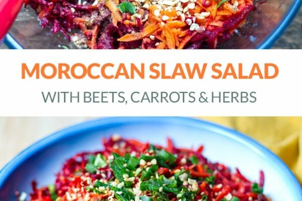 Moroccan Carrot & Beet Salad (Vegan, Paleo, Whole30)