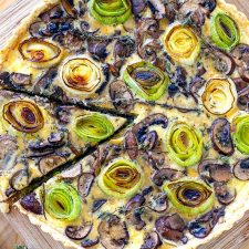 Leek & Mushroom Tart Grain-Free