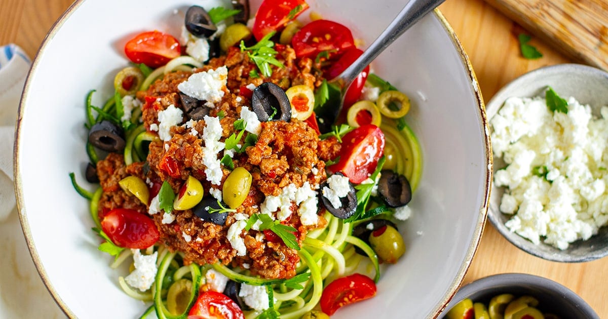 Turkey Bolognese (Greek-Style)