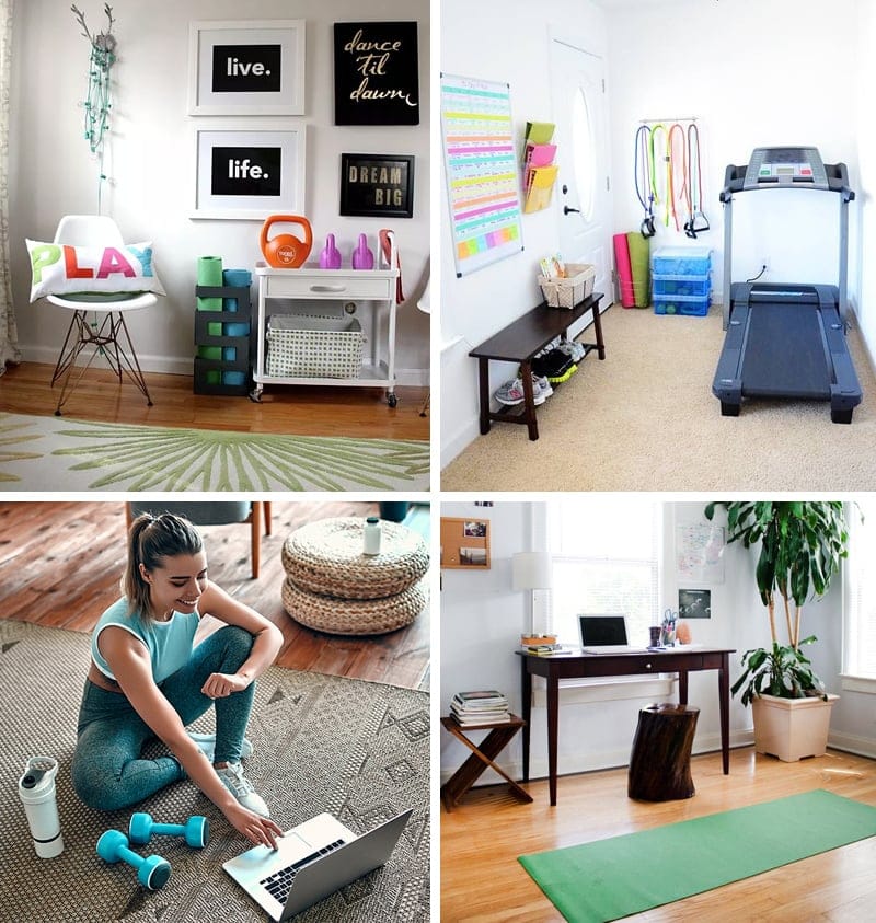 Home gym inspiration for smaller spaces