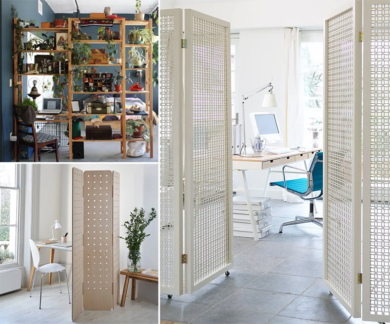 Room dividers for a home office ideas