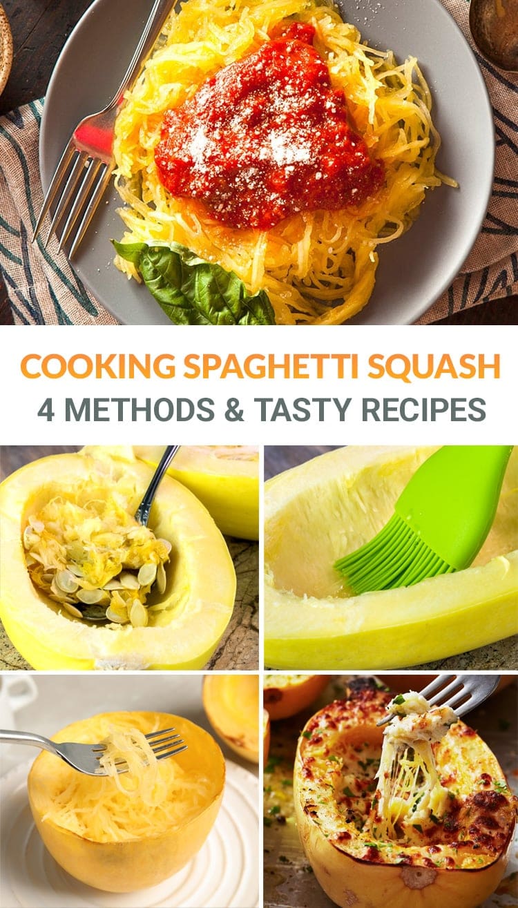 How to cook spaghetti squash 4 methods and recipes.