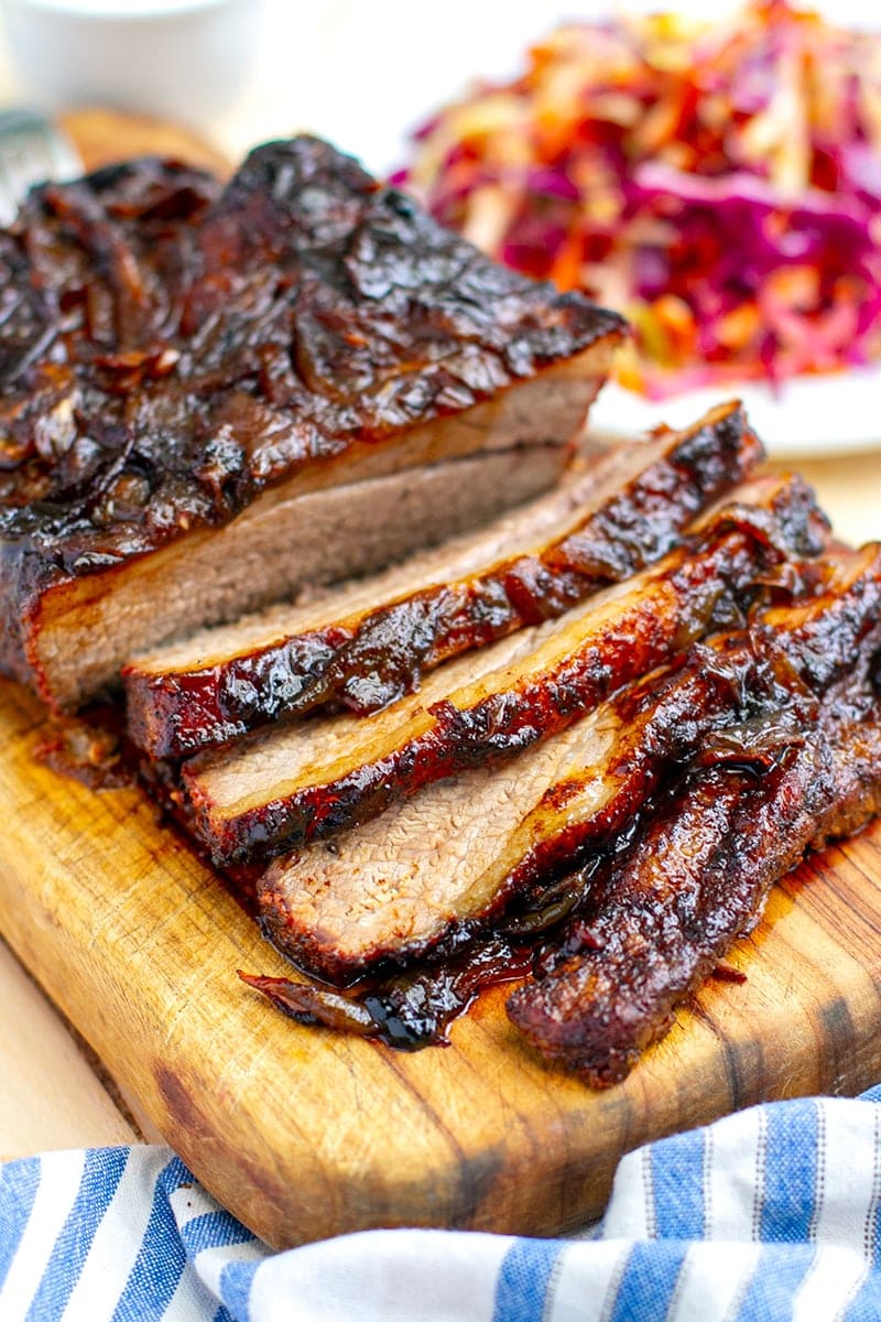 Oven-Cooked Beef Brisket With Balsamic & Worcestershire Brisket Sauce