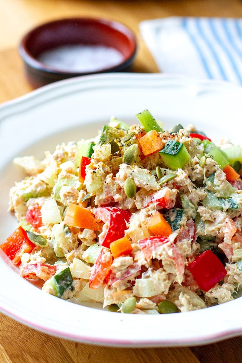 Canned Salmon Salad With Curry Ed