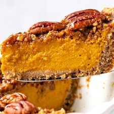 Pecan Pumpkin Pie (Paleo, Gluten-Free, Healthy)