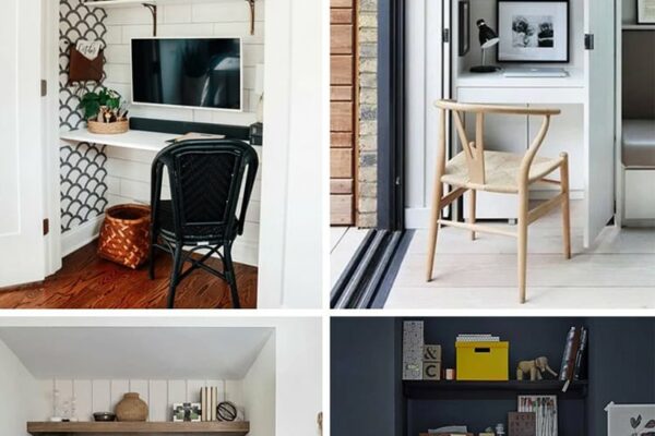How To Create A Work-From-Home Office (Small Spaces & Other Ideas)