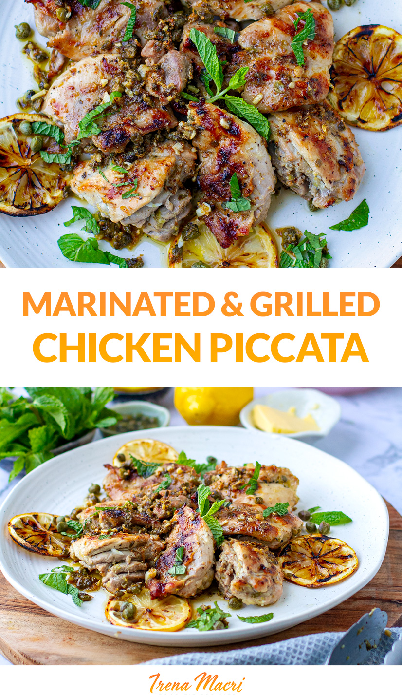 Grilled Chicken Piccata (Healthy, Gluten-Free, Keto Recipe)