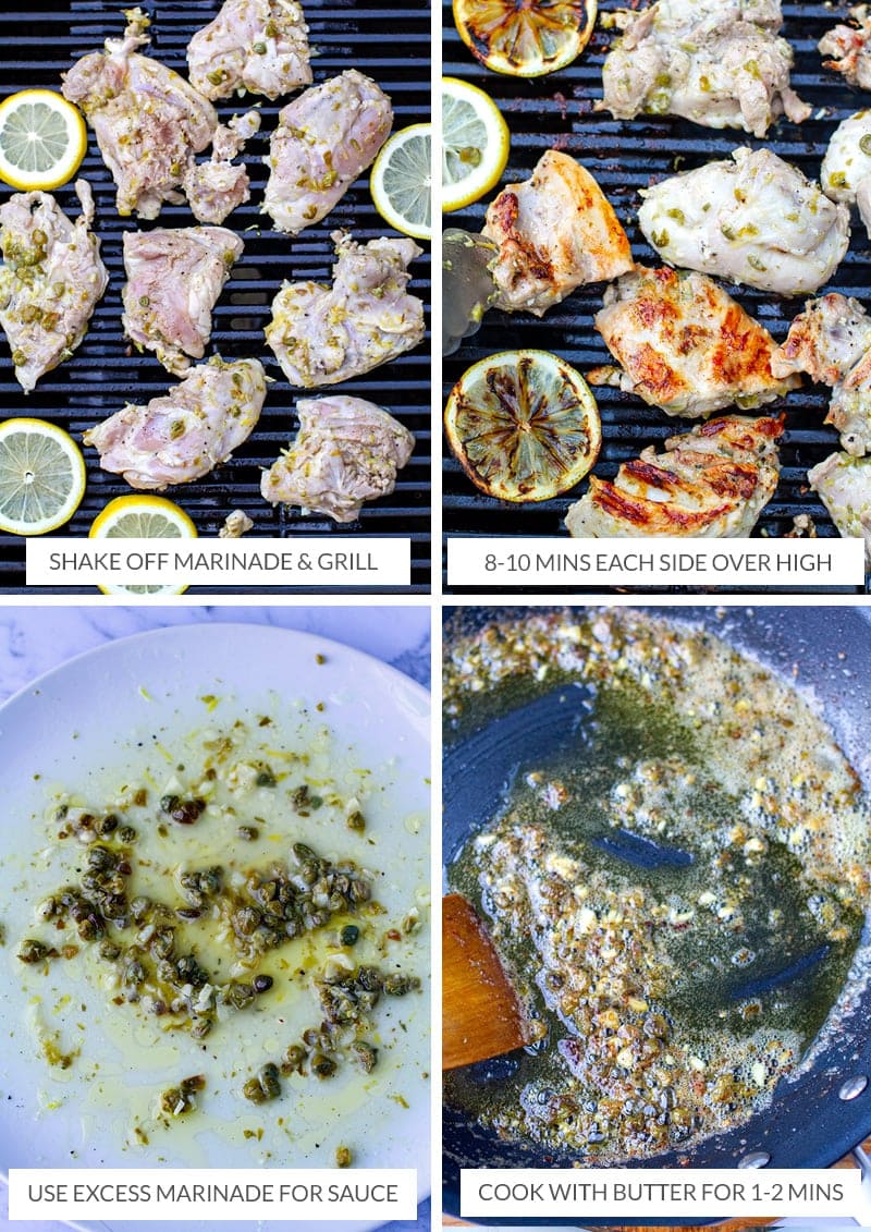 How to make grilled chicken piccata recipe