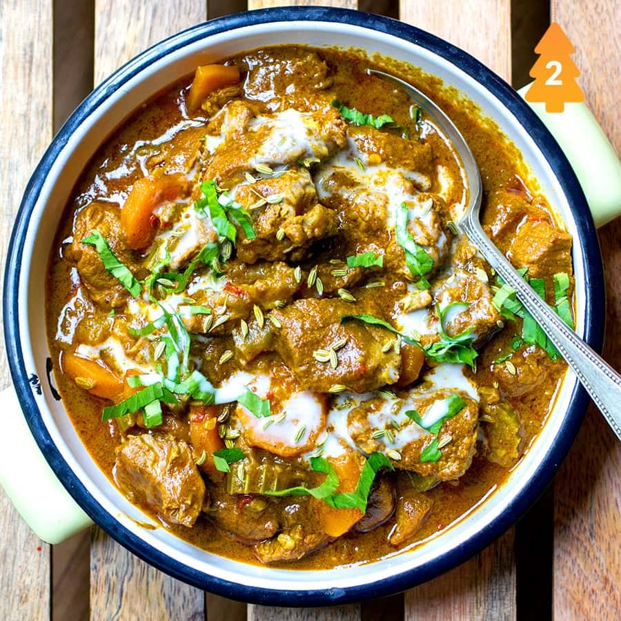 Coconut lamb curry