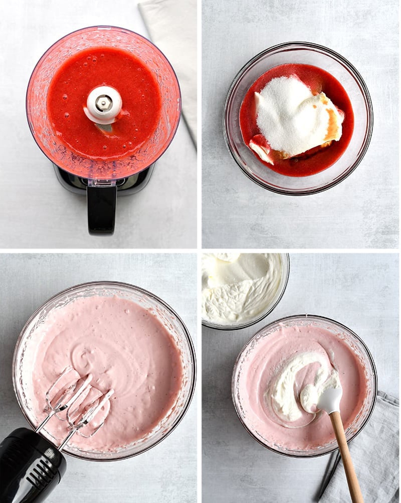 How to make strawberry cheesecake filling healthy