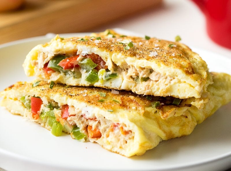 Tuna omelette