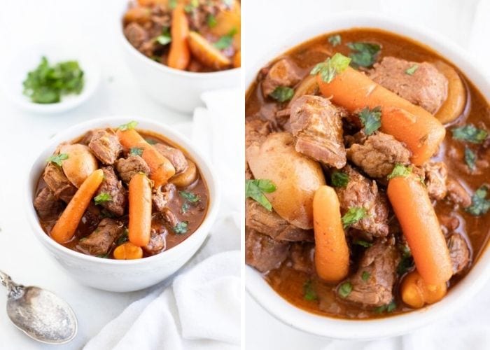 Low fodmap beef stew