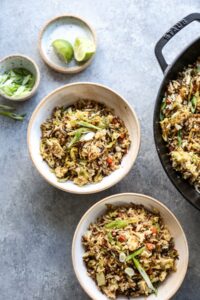 Cabbage Fried Rice (Vegetarian)