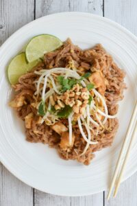 Pad Thai With Tofu (Gluten-Free & Vegan)