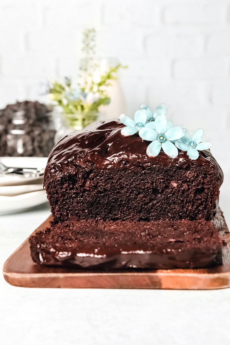 Hidden vegetable cake - chocolate zucchini, gluten-free, paleo