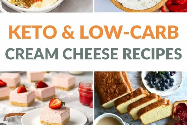The BEST Keto & Low Carb Cream Cheese Recipes (Sweet & Savory)