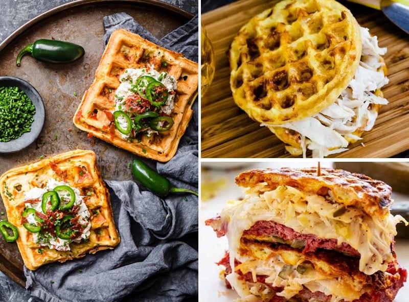 Lunch chaffles ideas