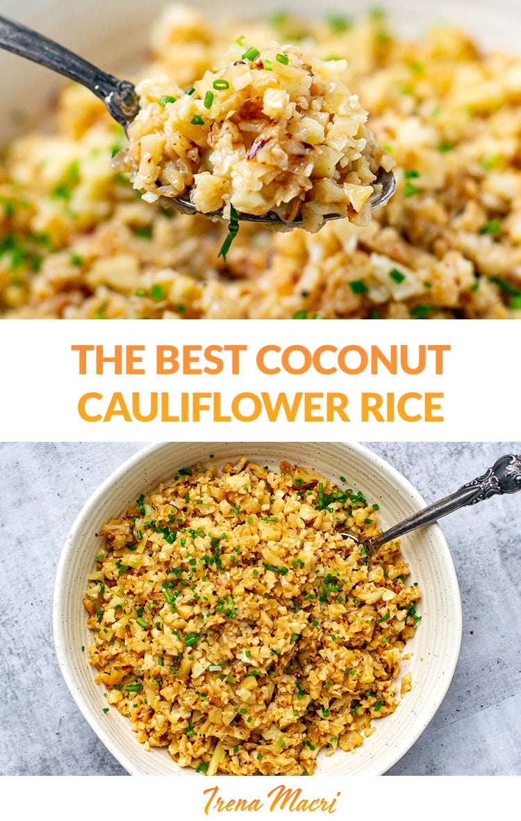 The BEST Coconut Cauliflower Rice Recipe