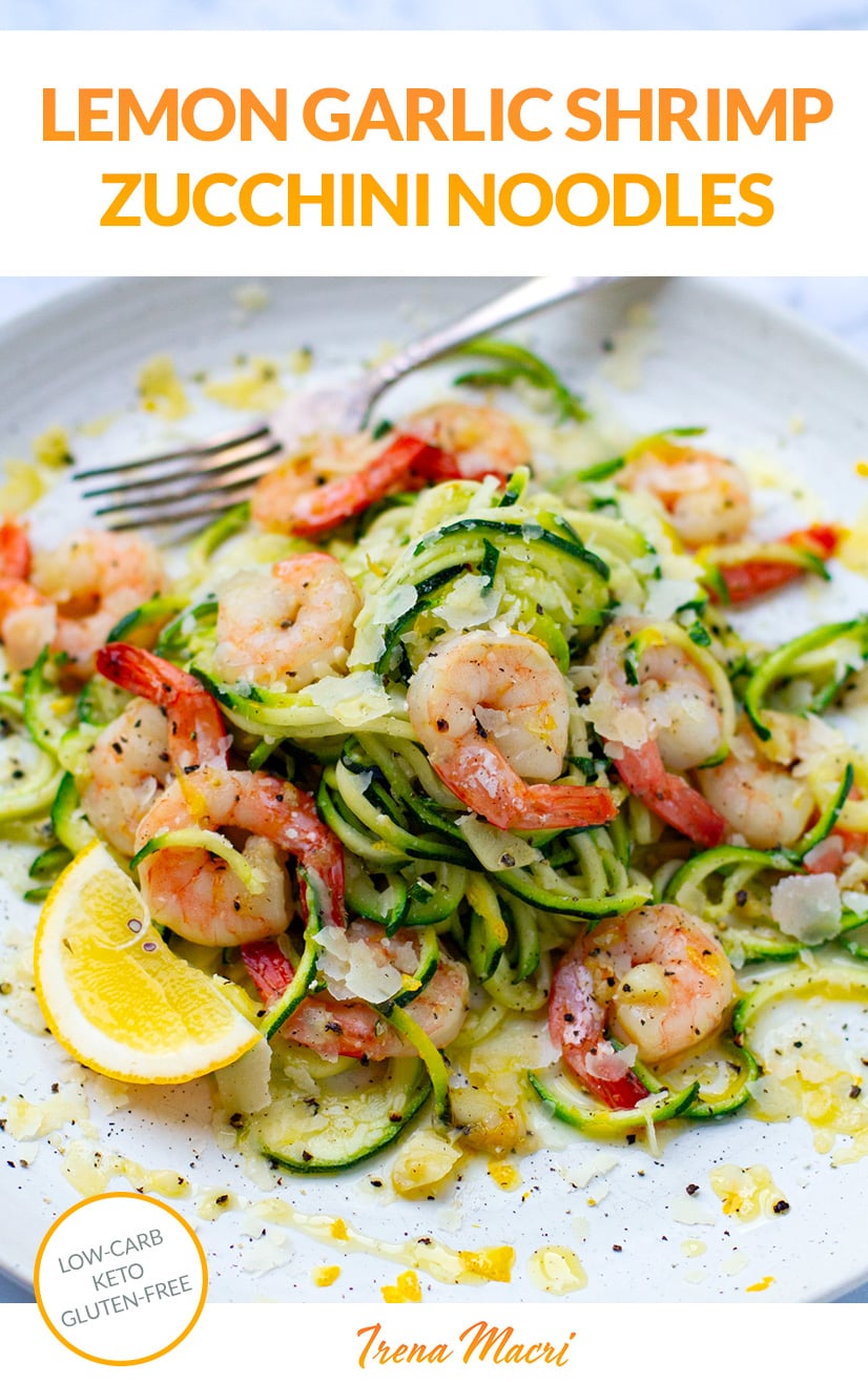 Healthy Shrimp Zucchini Pasta Recipe
