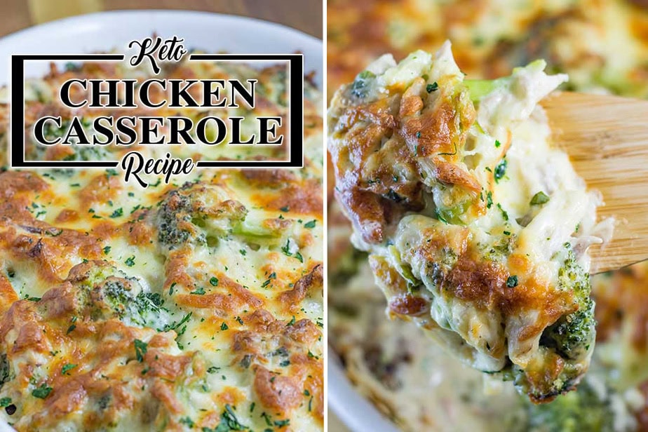 Keto chicken broccoli cheese casserole recipe