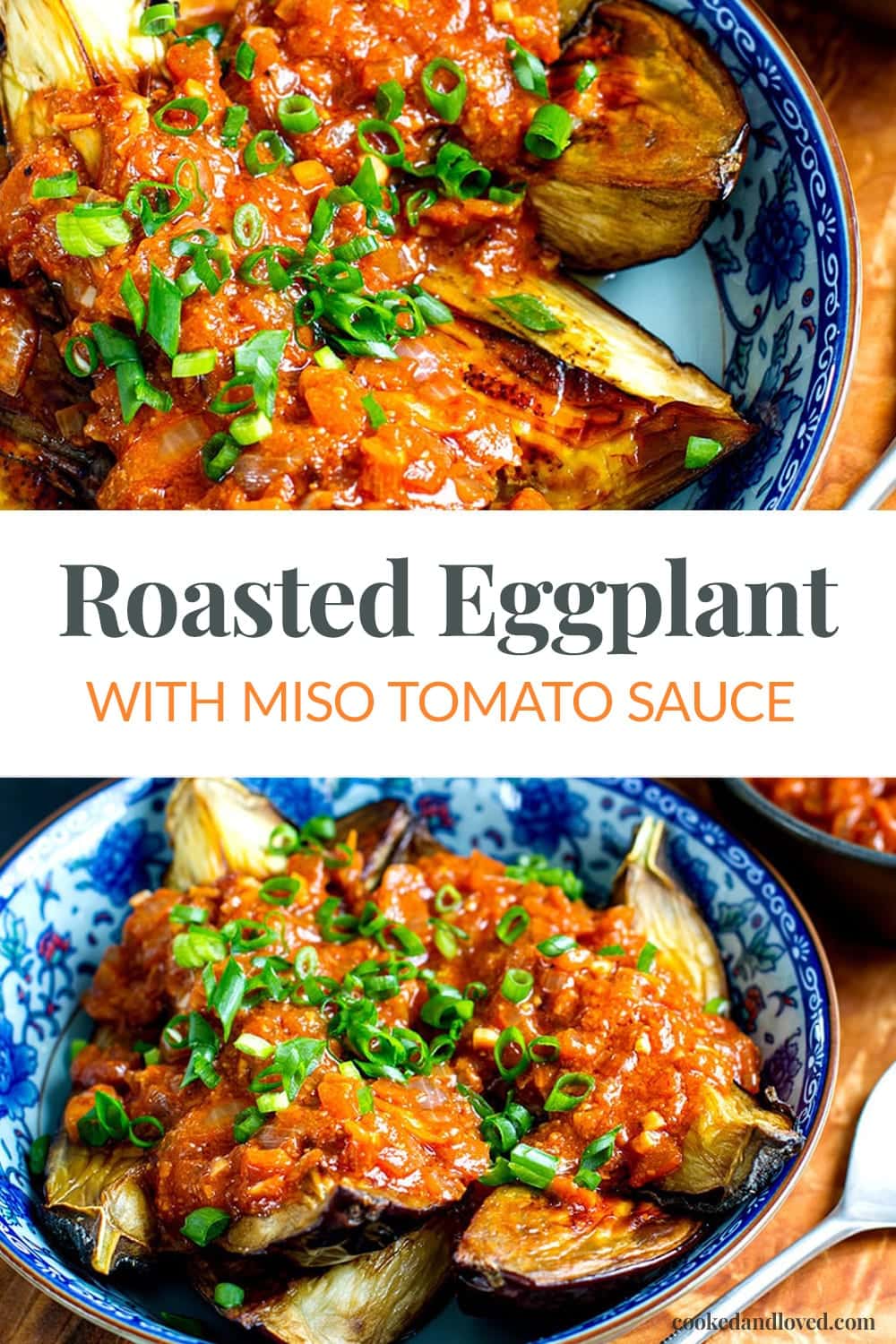 Tomato Miso Roasted Eggplant (Vegan, Gluten-Free)