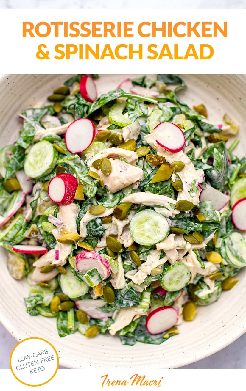 Rotisserie Chicken Salad Recipe (Keto, Gluten-Free) - Recipe Ocean