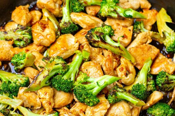 Chicken & Broccoli Stir-Fry (Low-Carb, Keto, Gluten-Free)
