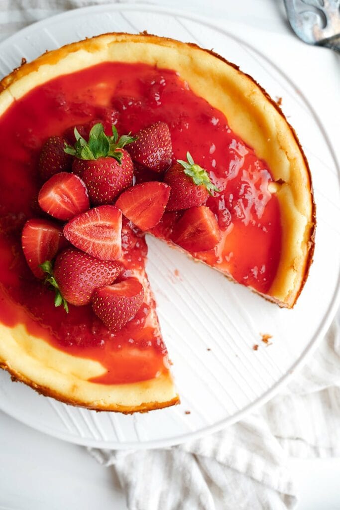 French Cheesecake (LowCarb, GlutenFree)